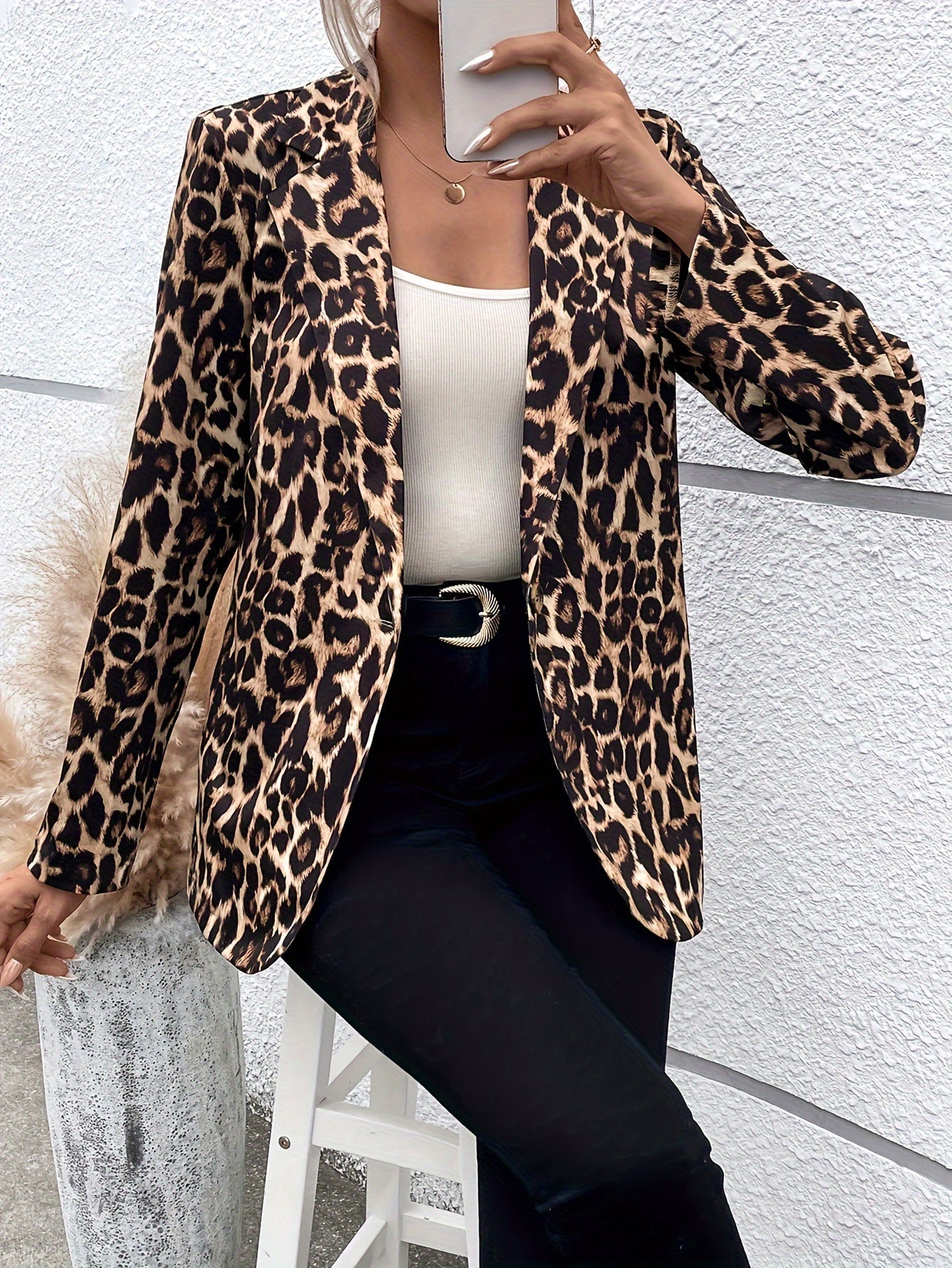 Élise™ | Bold Leopard Jacket