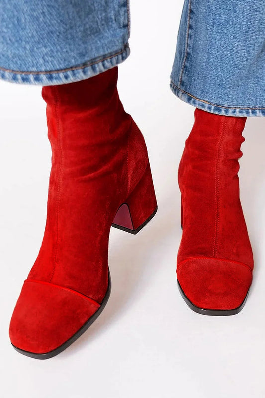 Marie™ | Bold Colored Ankle Boots