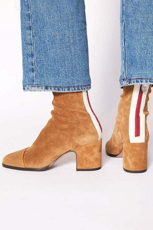 Vivienne™ | Modern Contrast Ankle Boots