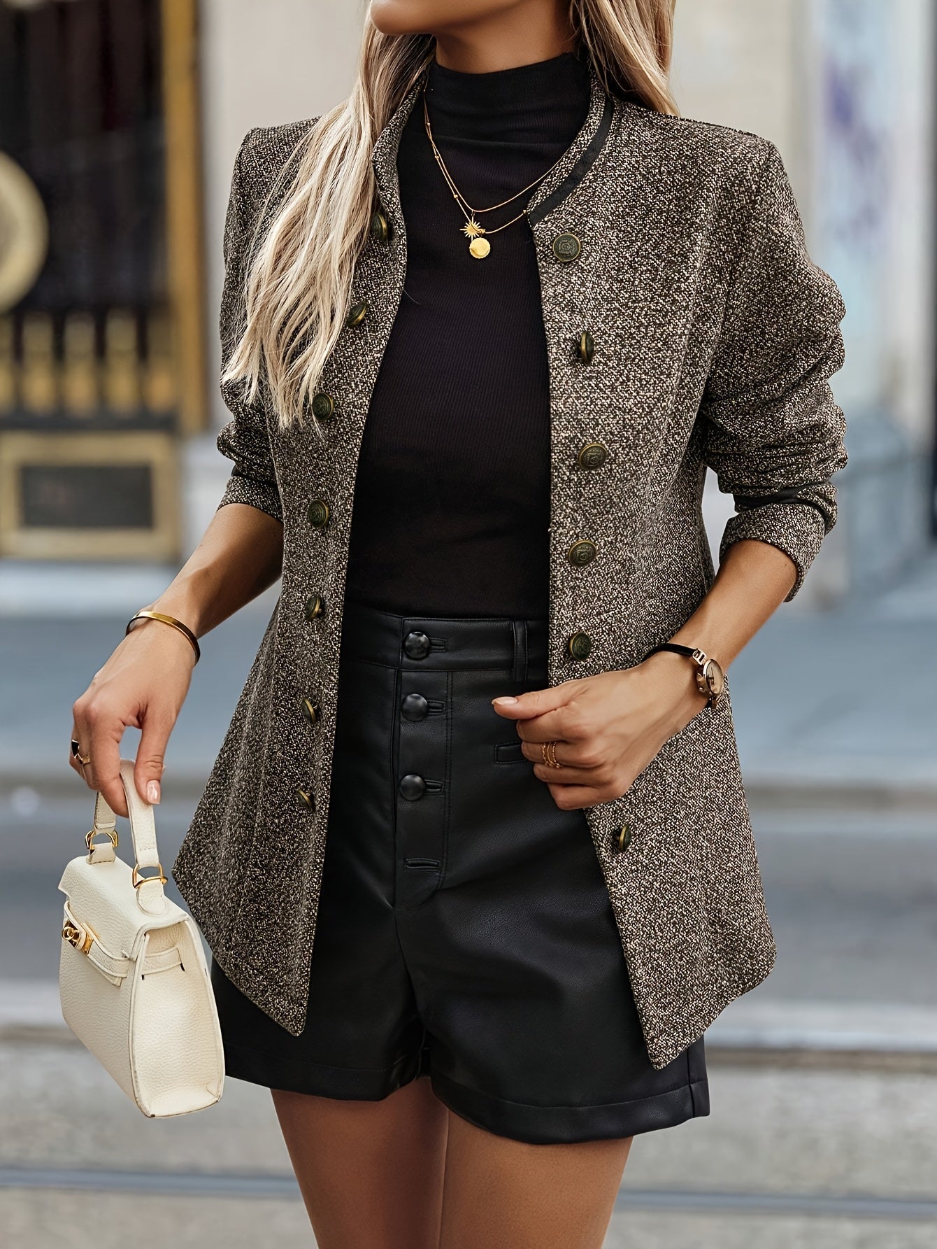 Aurélie™ | Timeless Pattern Blazer