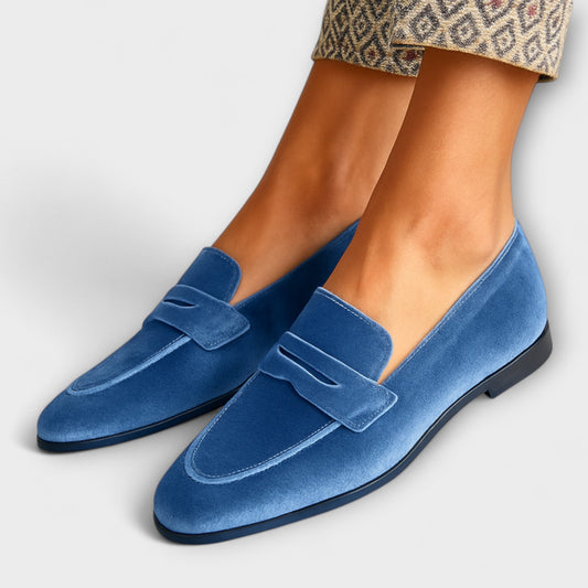 Louise - Soft Velour Slippers