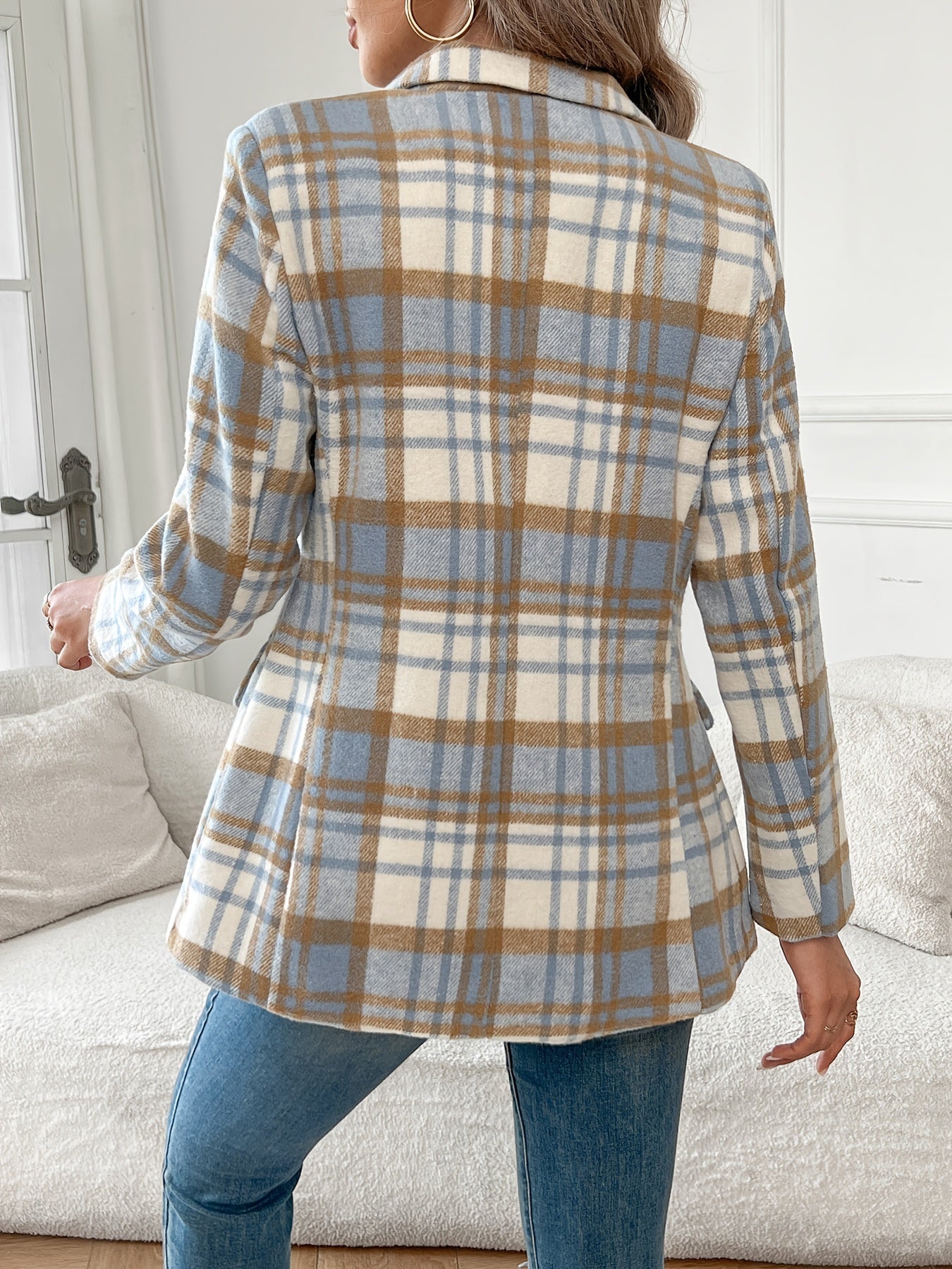 Manon™ | Chic Checked Blazer