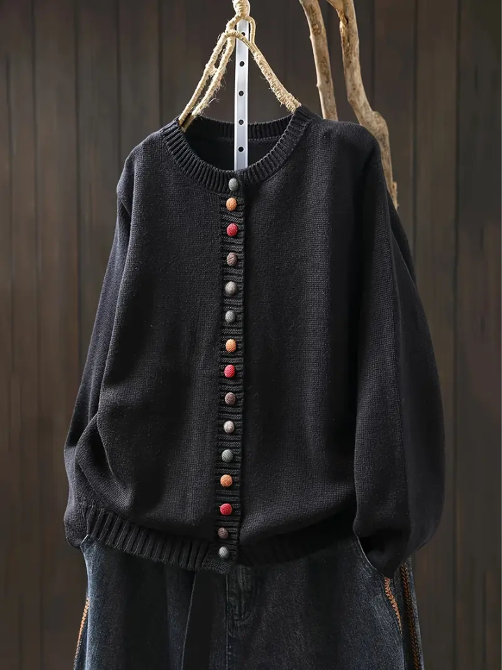 Ellery | Knitted Button Cardigan