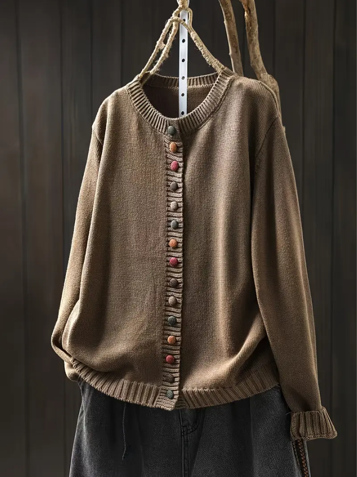 Ellery | Knitted Button Cardigan