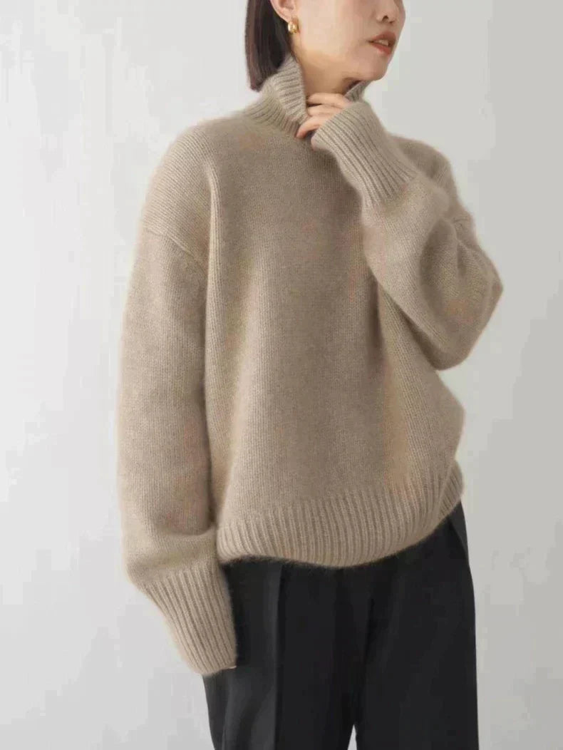 Lordina ® | High Neck Cashmere Sweater