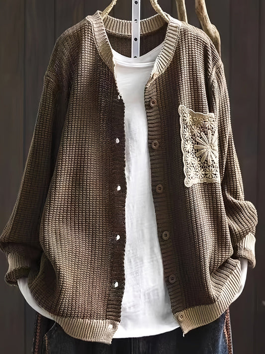 Maricel | Knitted Pocket Cardigan