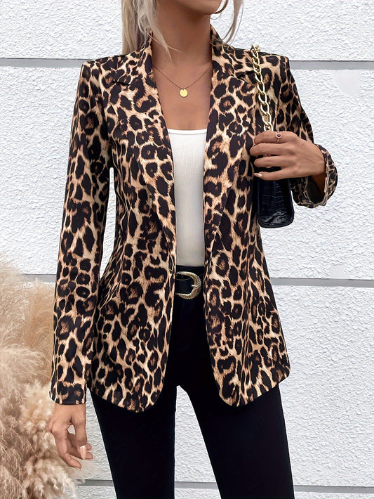 Élise™ | Bold Leopard Jacket