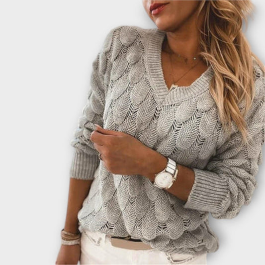 Noemier - Sweater with V-Neck
