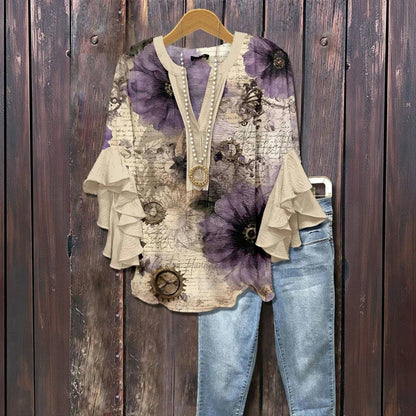 Everyday Serene Blouse - Easy-Wear