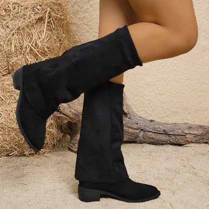 Noémie™ | High Suede Boots
