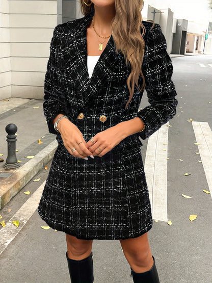 Élodie™ | Classic Check Blazer