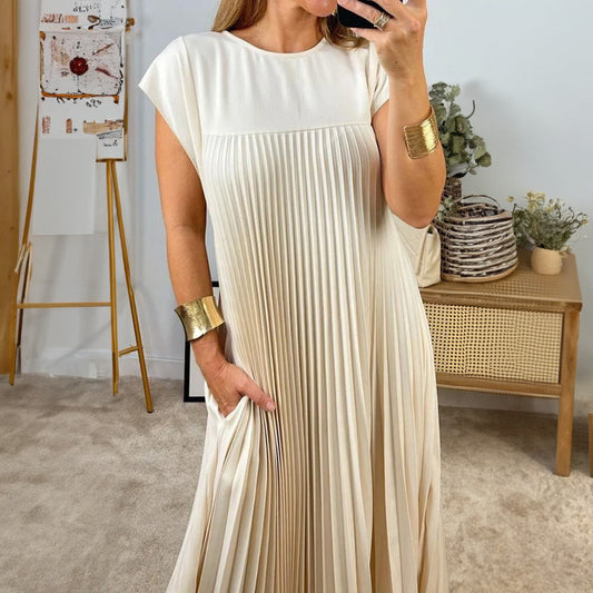 Eline | Striped Midi Dress