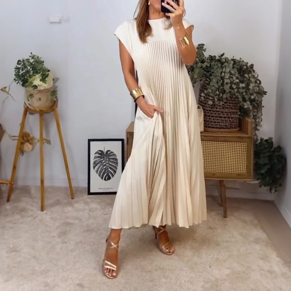 Eline | Striped Midi Dress