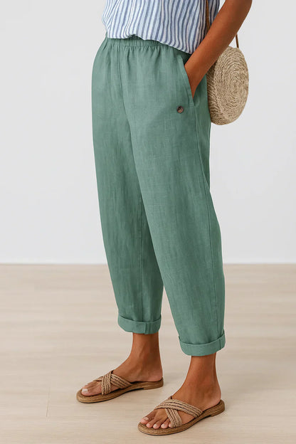 Elise | Timeless comfort in a light linen and cotton blend