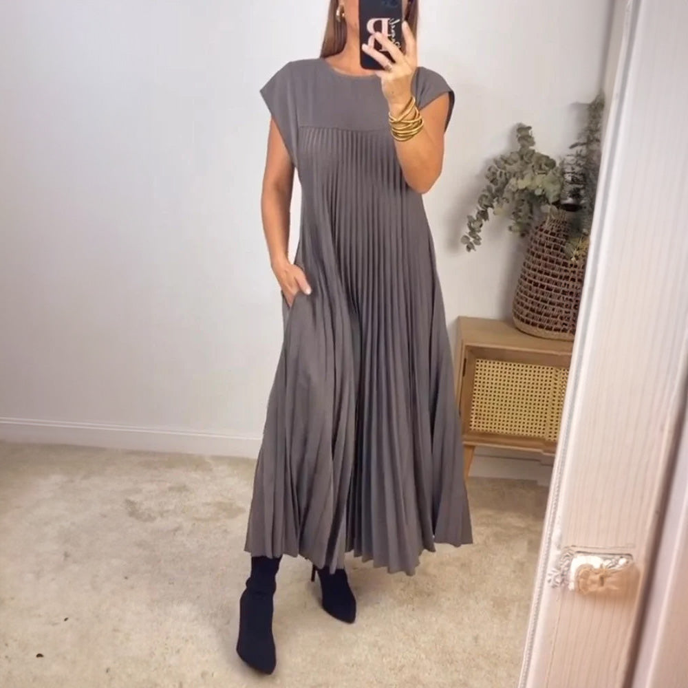 Eline | Striped Midi Dress