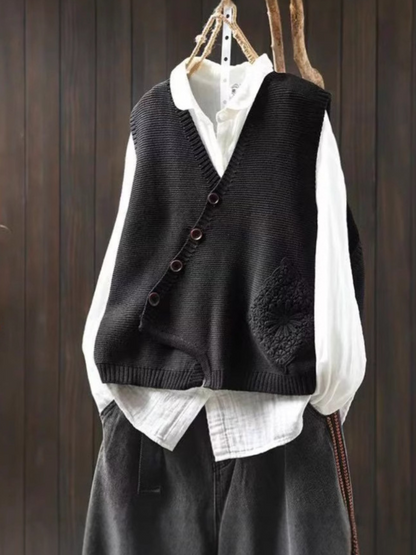 Elaine | Elegant Knitted Vest