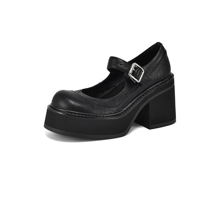 Ivory | Leather Pumps